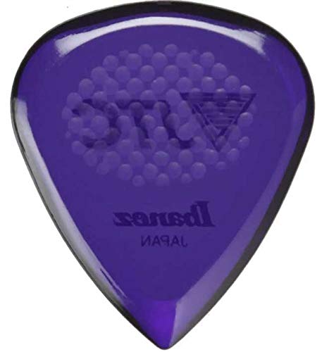 Ibanez JTC1R-AMT Purple New Material Tritan High Abrasion Resistant Rubber Grip Anti-Slip Guitar Pick 0.1 inch (2.5 mm)