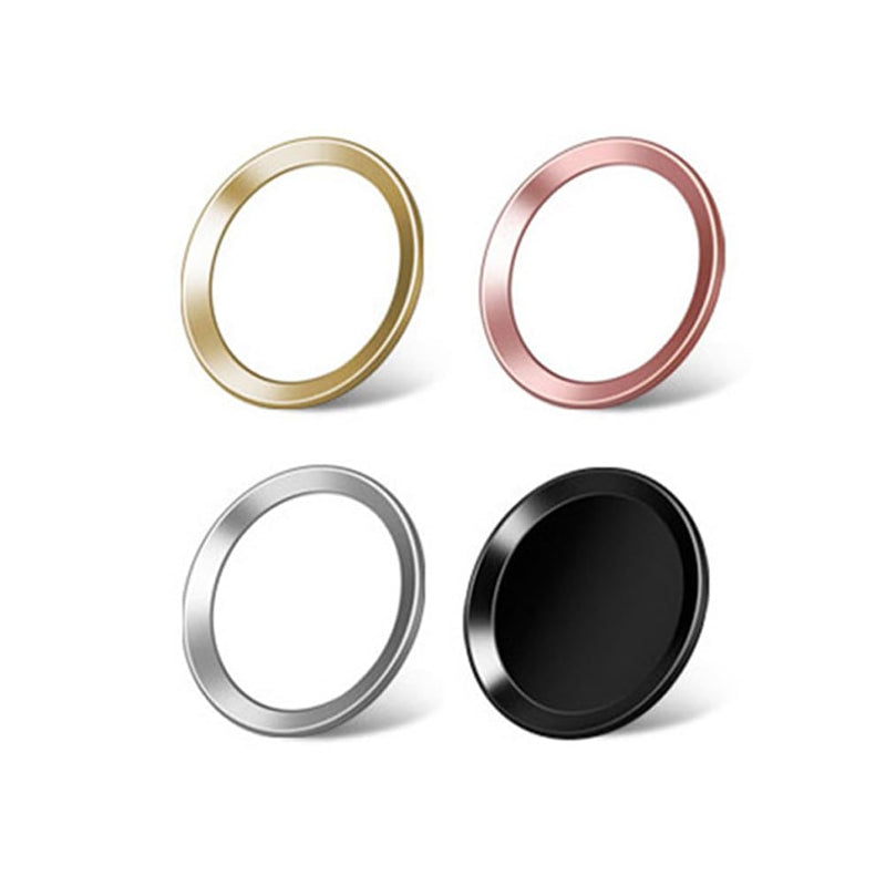 [AUSTRALIA] - Metal Stickers Phone Stickers Home Key Fingerprint Recognition 6s 7 Button Black medium 