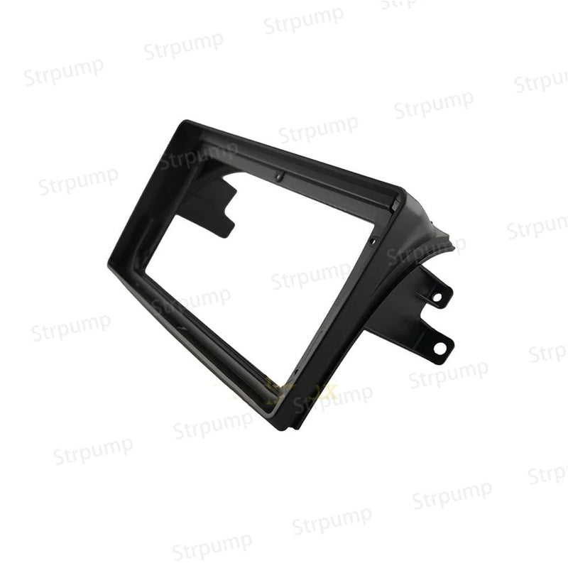 9'' Inch Car Radio Stereo Dash Frame Fascia Bezel Panel Compatible for Toyota Sienna 2004~2010 w/Power Harness Cable Install Trim Style B