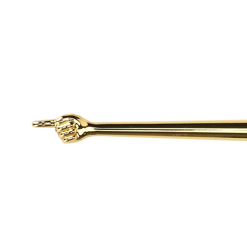 BRTAGG Yad Torah Pointer, Bible Pointer, Bible Reading Tool (5.1" Tall, Gold), Jewish Gifts, Works of Art of Common Metal 5.1" Tall