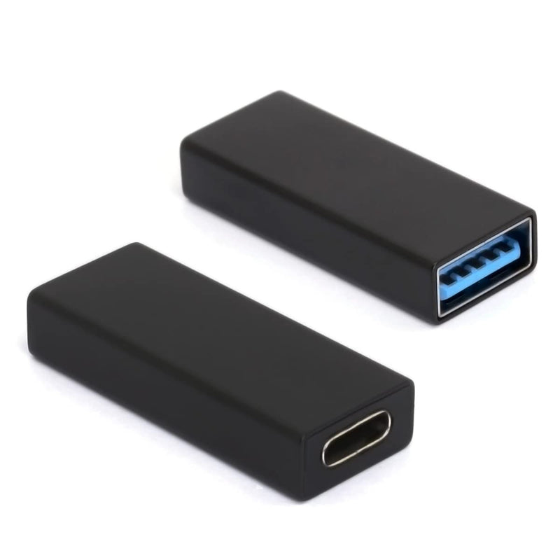 GLHONG USB Type C to USB 3.0 Adapter, USB-C Female to USB A Female Connector Compatible with Google Pixel, Huawei, Galaxy S20/S10/S9/S8 etc (2 Pack)