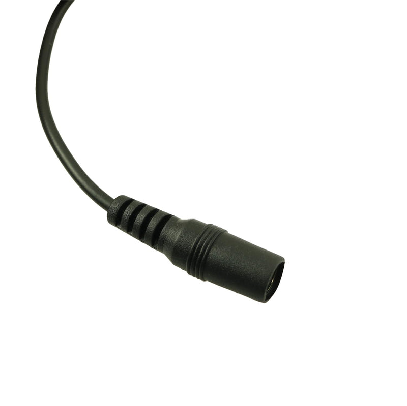 1 to 2 Guitar Effects Pedal Power Cable Multi Plug DC Line with Bend Head for 9V DC Adapter Plug Battery Line Conversion Line Black, 60 cm