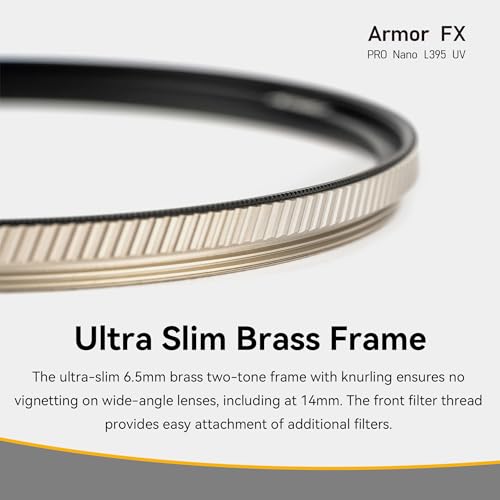 NiSi - 43mm Armor FX L395 UV - Impact-Resistant Lens Protection Filter