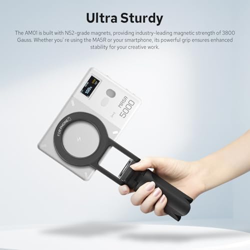 Godox AM01 Dual-Sided Magnetic Bracket for MA5R LED Light or Smarthone