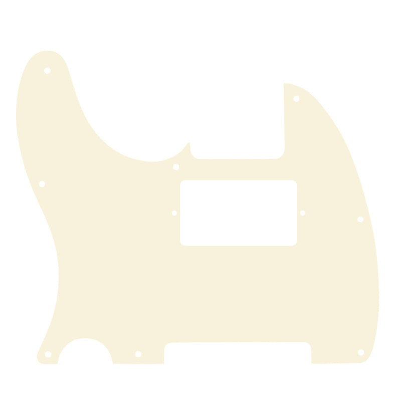 [AUSTRALIA] - Banworks 3 Ply Tele HS/HH Pickguard 8-Hole Electric Guitar Pickguard Scratch Plate for USA/Mexican Fender Modern Style Standard Tele Telecaster JT/HB-04 Ivory Ivory/Black/Ivory 