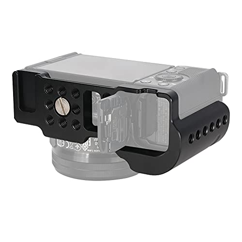 NICEYRIG Cage for Sony ZV-E10 Vlog Vlogging Camera with Aluminum HandleGrip