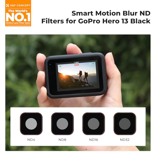 K&F CONCEPT Smart ND Filter Set for GoPro Hero 13 Black