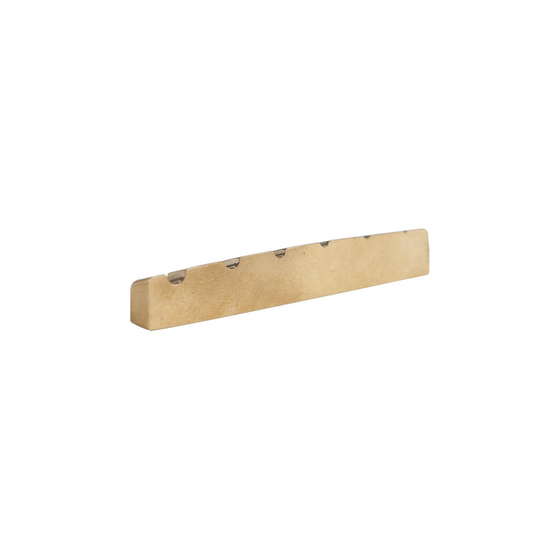 Pre-Slotted Bass guitar Brass nuts 6 string Bass Top Nut 54mm x 6mm