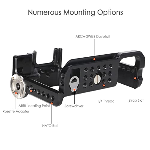 NICEYRIG Camera Cage Applicable for Sony Alpha 7 IV/7 V/7R IV/7R V - 505