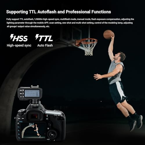 Godox X2T-C TTL Wireless Flash Trigger for Canon with 1/8000s HSS