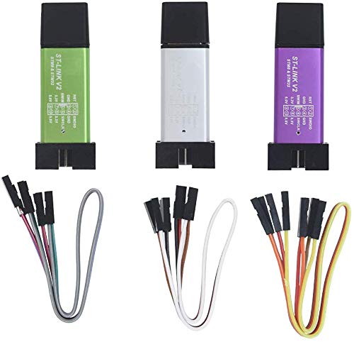 ICQUANZX ST-Link V2 Programming Unit Mini STM8 STM32 Emulator Downloader M89 New (Random Color)
