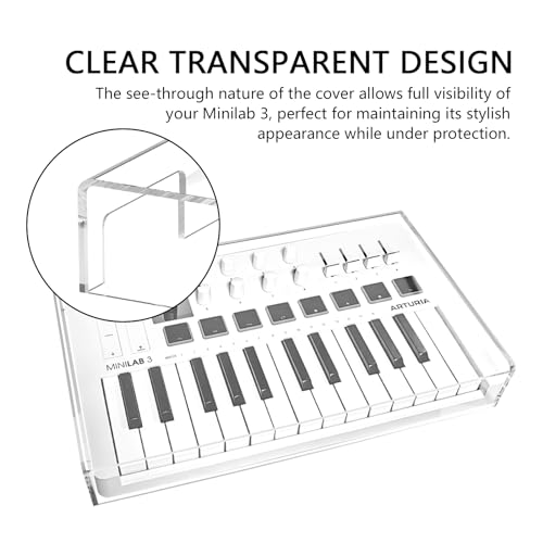 Musiin 25 Key MIDI Keyboard Cover Compatible With Arturia MiniLab 3