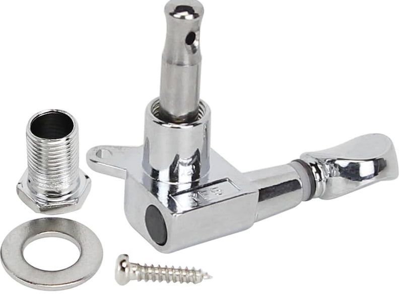 [AUSTRALIA] - FLEOR 6R Sealed Guitar Tuners Machine Heads Tuning Pegs Keys Set Chrome Fit Electric Guitar Part 