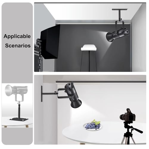 4.5" Baby Pin Wall Plate for Studio Lights 1 Pack