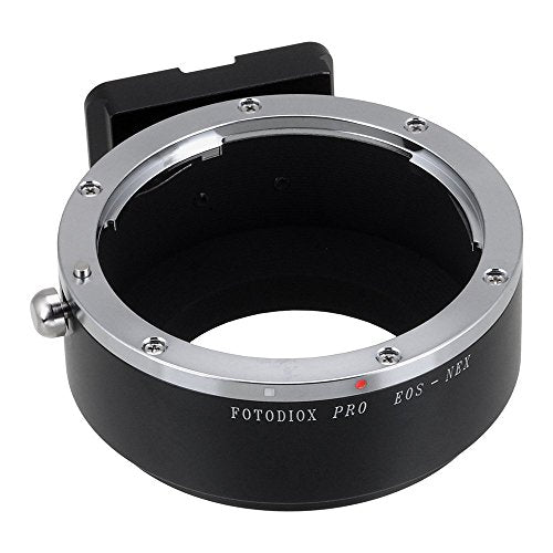 Fotodiox Pro Lens Mount Adapter Compatible with Canon EOS EF and EF-S Lenses to Sony E-Mount Cameras, Black (EOS-SnyE-Pro) Canon EOS EF/EF-S
