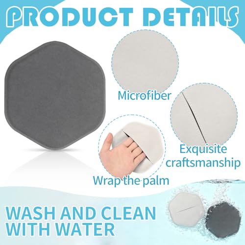 4 Pack Microfiber Cleaning Cloth with Pocket for Electronics