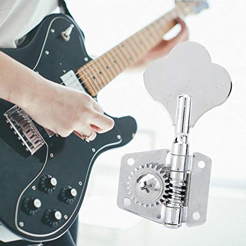 [AUSTRALIA] - VBESTLIFE Electric Bass Machine Heads, Open Tuner Knobs String Tuning Key Pegs Tuners for Electric Bass for Left Row 