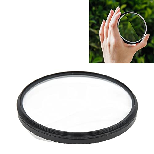 77mm Fractals Photography Prism, Ghost Cinematic Effect Filters Double Sided Special Effects Filter, for Portrait Photography Video Vlog