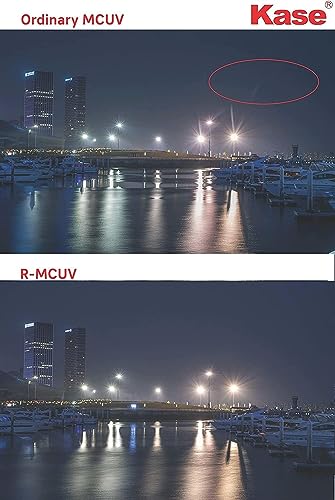 Kase KW Revolution Plus Magnetic Shockproof R-MCUV Filter Anti-Ghosting Anti-Flare Low Reflection Optical Glass Incl Inlaid Adapter (46mm) 46mm
