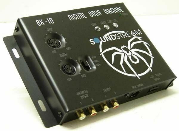 FOR Soundstream BX-10 Digital Bass Processor with Remote + 1.5ft RCA cable epicenter