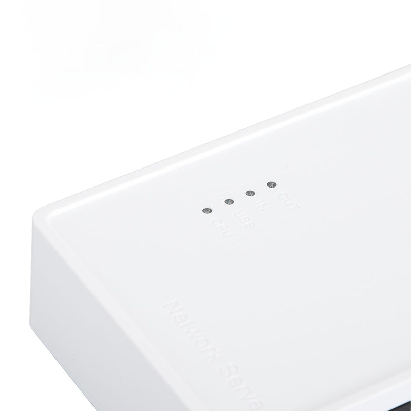USB Wireless Print Server, Convert USB Printer to WiFi Printer with 480Mbps USB2.0 Port and 100Mbps LAN Bridge, Support 4 Printers via USB Hub for OS X