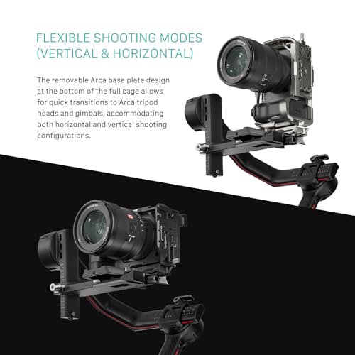 Tilta Full Camera Cage for a6700 | Mount Accessories | Custom Designed | ARCA Ready | Compatible | HDMI Clamp Black Full Cage