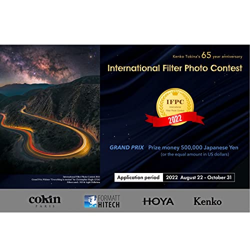 Kenko Camera Lens Protector Smart Protector 77mm, Mullti-Coated, Low-Profile, 377970