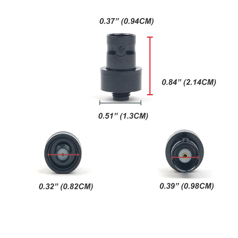 [AUSTRALIA] - Gabil SMA Female to BNC Female Adapter with Extra Rubber Washer for Enhanced Sealing - Made in Taiwan SMA Female-BNC Female 