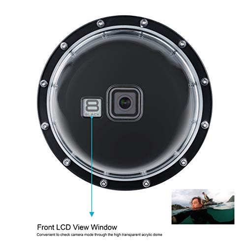 SOONSUN 147FT Underwater Dome Port for GoPro Hero 8 Black Dome Port for GoPro HERO8 Black