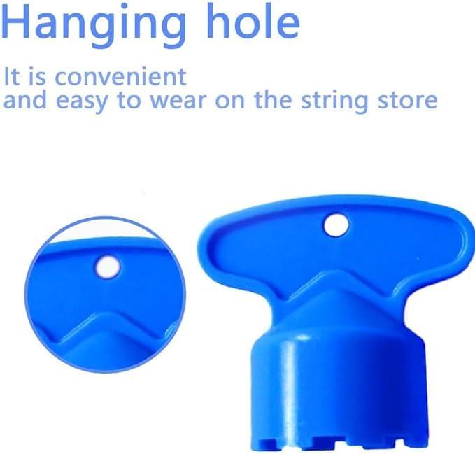 18.5 mm Pack of 10 Tap Aerator Tap Strainer Aerator Spray Attachment Kitchen Sink Aerator Aerator Aerator Insert Suitable for Most Taps Blue 18.5