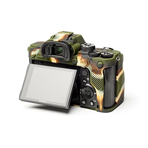 easyCover Silicone Protection Cover for Sony A9 II/A7R IV Cameras, Camouflage