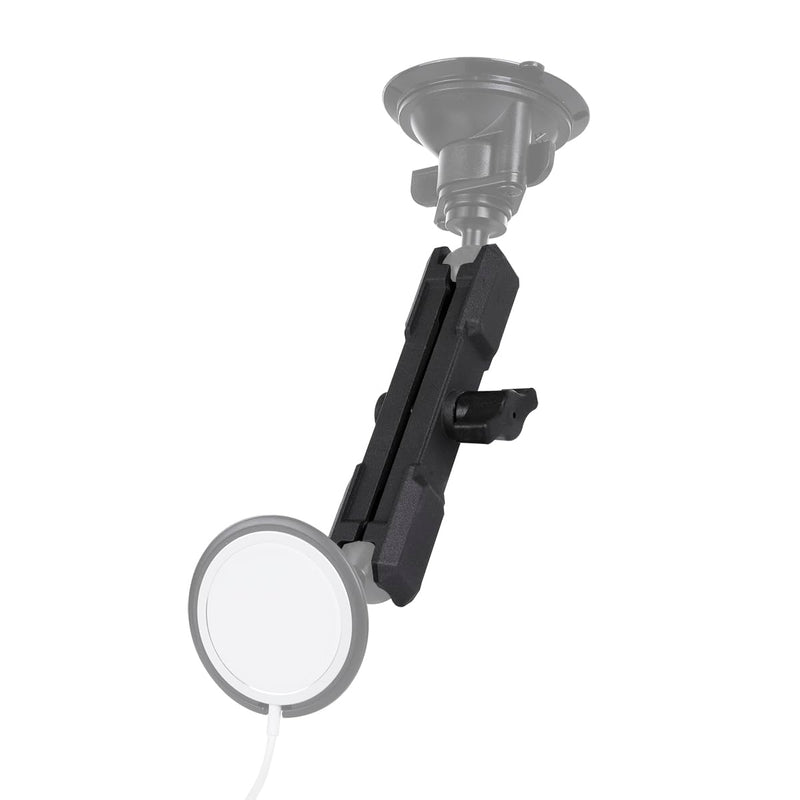 Double Socket Arm Aluminum Alloy Long Arm Full Length 5.9",Compatible with RAM Mounts and Motorcycle/Bike/Car Cellphone Holder with 1 Inch Ball 5.9"