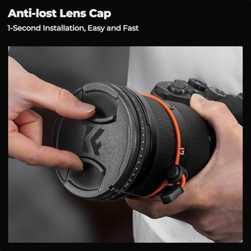 K&F CONCEPT 82mm Variable ND2-400 Lens Filter+Filter Cap+Cleaning Cloth