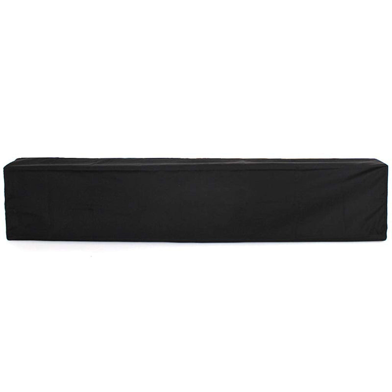 88 Key Piano Keyboard Dust Cover - Keyboard Dust Cover 88 Key Electronic Keyboard Cover - Electronic Keyboard Cover - Digital Piano Cover - Electronic Piano Keyboard Dust Cover on Stage, Black
