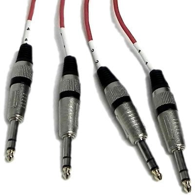 [AUSTRALIA] - 4 Channel 1/4" TRS Snake Cable - 10 Feet Long - Serviceable Ends - Pro Audio Effects Snake for Live Live, Recording, Studios, and Gigs - Patch, Amp, Mixer, Audio Interface 10' 10 Foot - 4 Channel 