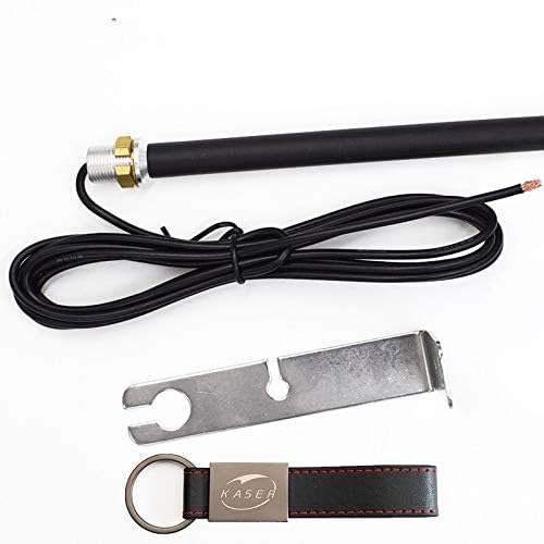 KASER Universal Antenna 433.92 MHz for Garage Door Automatic Door Antenna for Receiver and Automation Complete with Bracket and Shielded Cable