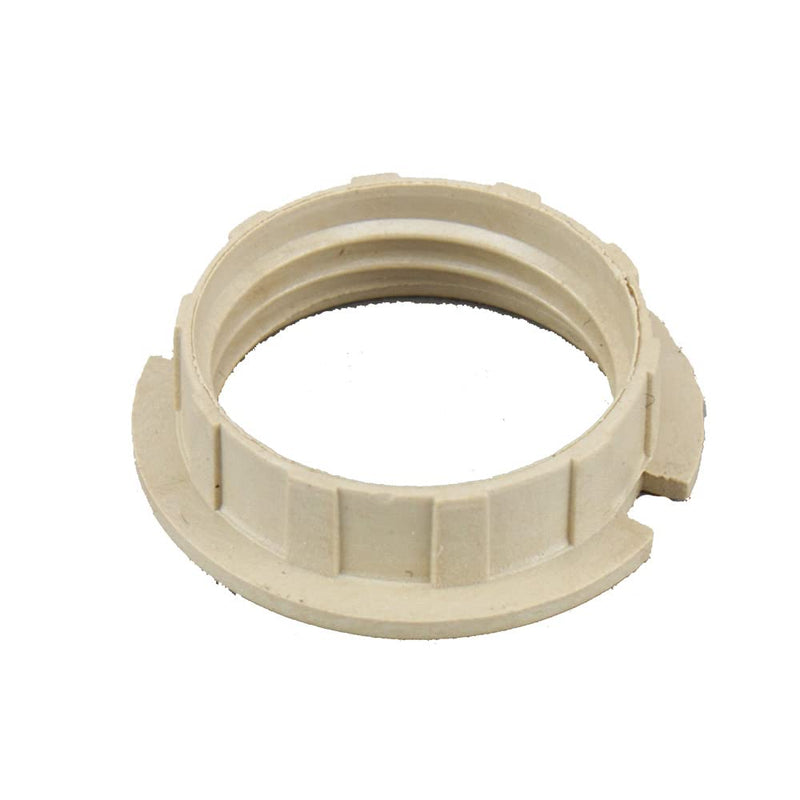 G9 Lamp Shade Ring Plastic Shade Ring for G9 Lamp Holder White (10) 10