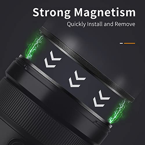 K&F CONCEPT 58mm Empty Magnetic Base Filter Ring (Works ONLY on K&F Concept Magnetic Quick Swap System)