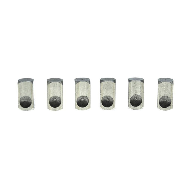[AUSTRALIA] - Dopro 30-Pack Stainless Steel Tremolo Bridge String Insert Block Lock Clamp Blocks Fits FR 30x Steel Insert Blocks Original Stainless Steel 