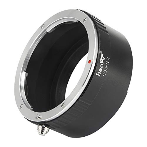 Haoge Manual Lens Mount Adapter for Canon EOS EF EFS EF-S Lens to Nikon Z Mount Camera Such as Z6 Z7