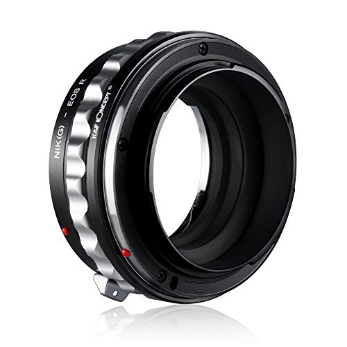 K&F Concept Lens Mount Adapter for Nikon (G Lens to Canon EOS R Camera Body