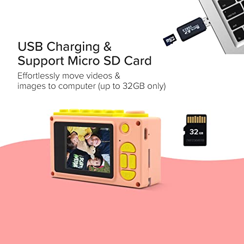 myFirst Camera 2 - Kids Action and Underwater Camera, 8MP 1080P HD Video Pink