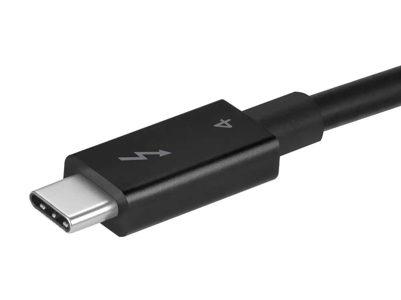 Monoprice Thunderbolt 4 Cable - Intel Certified, 40Gbps, 240 Watts Power Delivery, 8K Ultra HD, 1 Meter, Black