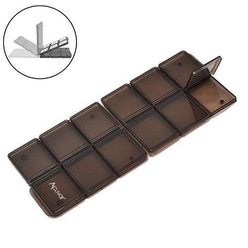 Acuvar 12 slot SD/SDHC Memory Card Hard Plastic Cases 12 Slots