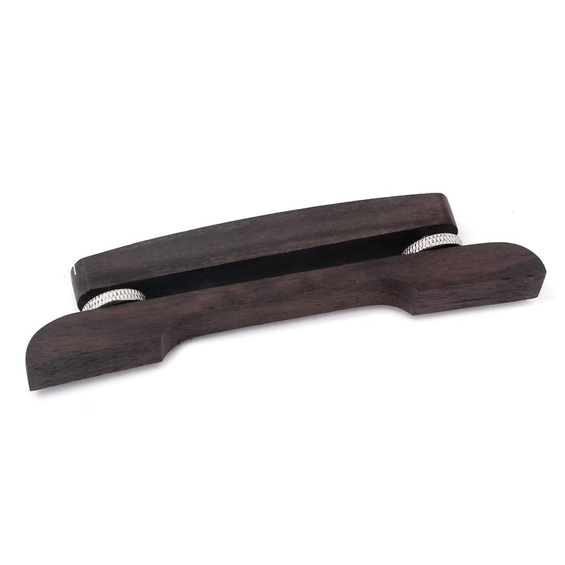 [AUSTRALIA] - Adjustable Acoustic Guitar Bridge Rosewood Jazz Guitar Bridge Bass Guitar Mandolin Replacement Part 