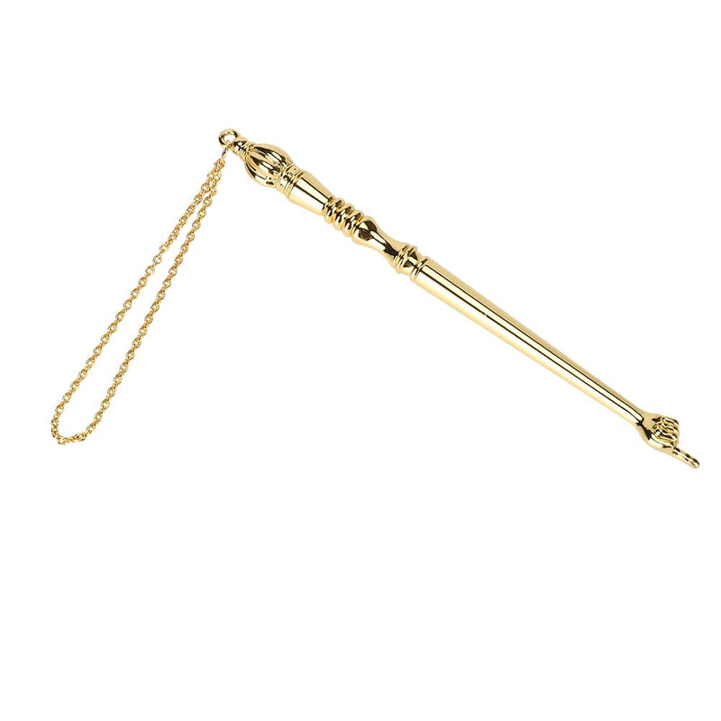 BRTAGG Yad Torah Pointer, Bible Pointer, Bible Reading Tool (5.1" Tall, Gold), Jewish Gifts, Works of Art of Common Metal 5.1" Tall