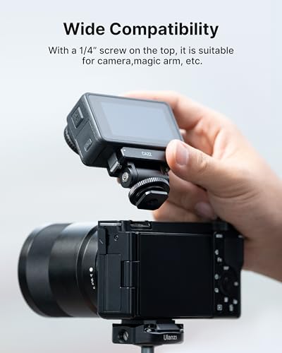 ULANZI CA22 Magnetic Cold Shoe Adapter Mount with 180° Tilt Quick Release