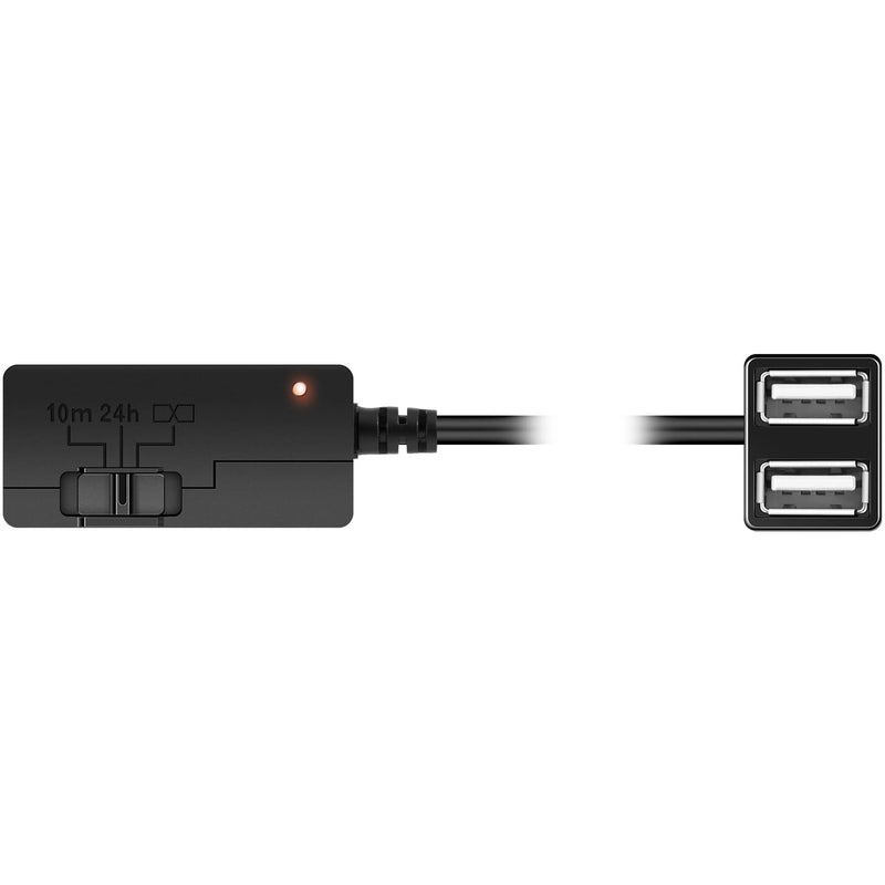 010-12530-23 Constant Power Cable for Garmin Dash Cam 46 47 56 57 66W 67W, Live, Mini, Mini 2 3, Tandem, X110, X210, X310, DashCam, Fits Vehicle's OBD-II Port for Power Even When Parked and Turned Off