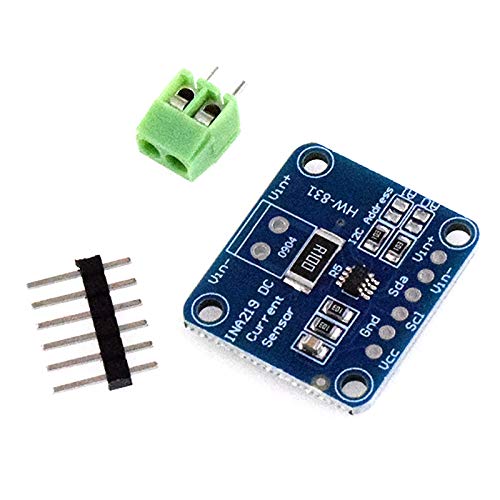 Yuemsh 5pcs Ina219 Bidirectional DC Power Sensor Tapping Module DIY 3V-5V Iic I2C Power Monitoring Sensor Module