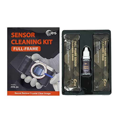 UES Full-Frame Camera Sensor Cleaning Kit (14pcs Swabs and 15ml Cleaner) 14 Swabs + 15ml Cleaner